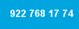922 768 17 74